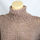 Заказать Вязаный свитер из кидмохера. Knit by Heart - Вязаная одежда 富. Ярмарка Мастеров. . Свитеры Фото №3