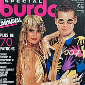 Материалы для творчества handmade. Livemaster - original item Burda Special Magazine - Carnival Fashion 1990 E 135. Handmade.