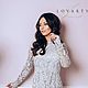 ХИТ ПРОДАЖ! Платье кружевное серебрянное. Платья. Платья LOVARTY. Интернет-магазин Ярмарка Мастеров.  Фото №2