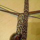 Belt kumihimo 'Bronze chain'. Belt. Japanese braided belts. My Livemaster. Фото №5
