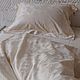 Cotton bedding. Satin bedding set. Linen duvet cover set. Souvenirs by profession. Daria. Unique linen bedding sets. My Livemaster. Фото №5