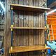 Многофункциональная полка из водопроводных труб в стиле LOFT. Полки. Furniture_inins мебель из водопроводных труб Спб. Интернет-магазин Ярмарка Мастеров.  Фото №2