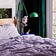 Ropa de cama de LINO lavanda POLVORIENTA-ropa de cama natural de Lujo. Bedding sets. Mam Decor (  Dmitriy & Irina ). Ярмарка Мастеров.  Фото №4
