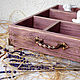 ' Printemps en Provence ' organizador de cocina, Caja, madera. Storage Box. Helena Shelk (alenamasterrnd). Интернет-магазин Ярмарка Мастеров.  Фото №2