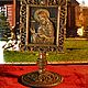 Миниатюрная Икона из дерева на подставке. Иконы. Ополье. Ярмарка Мастеров.  Фото №5