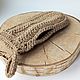 Order Washcloth - glove made of jute fiber with a hole for a finger. Mochalka.. Livemaster. . Washcloths Фото №3