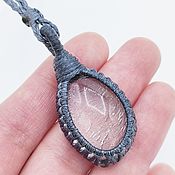 Украшения handmade. Livemaster - original item Rhinestone Rhinestone pendant pendant with rhinestone. Handmade.