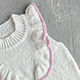 Жилет пушистый с рюшами для девочки, р. 98. Жилет. VA kids knitwear. Ярмарка Мастеров.  Фото №4