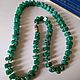 СССР ретро амазонит 48 см бусы через узелок винтаж шик. Бусы. Vintage Gems Bijoux. Ярмарка Мастеров.  Фото №8