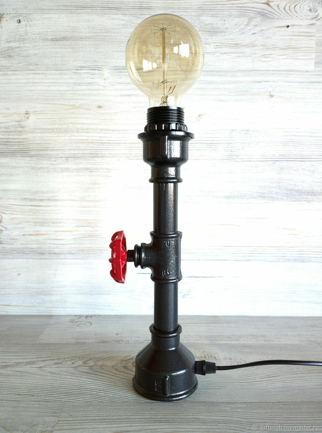 Настольная лампа в стиле Лофт, Индастриал, Стимпанк, Ретро, Винтаж ...