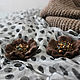Комплект из двух миниатюрных брошей "Трюфельный десерт". Brooch set. Katherine Markina (markinaek). My Livemaster. Фото №4