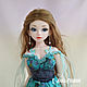Платье Феи для шарнирных кукол БЖД, BJD MSD doll outfit. Одежда для кукол. L-dollfashion. Ярмарка Мастеров.  Фото №5