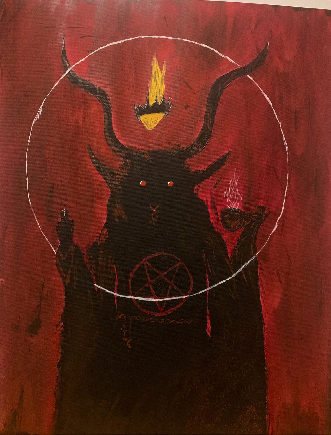 Дьявол на картинах - 96 фото
