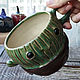  A large mug of cactus in a pot. Mugs and cups. alisbelldoll (alisbell). Online shopping on My Livemaster.  Фото №2