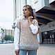 Жилет деграде вязаный в стиле Кучинелли. Жилеты. Knitting by Natali. Ярмарка Мастеров.  Фото №4