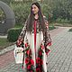 Заказать  Туника платье кимоно летнее на запах. Ткани/Женская одежда  МОДНОЕ МЕСТО. Ярмарка Мастеров. . Платья Фото №3