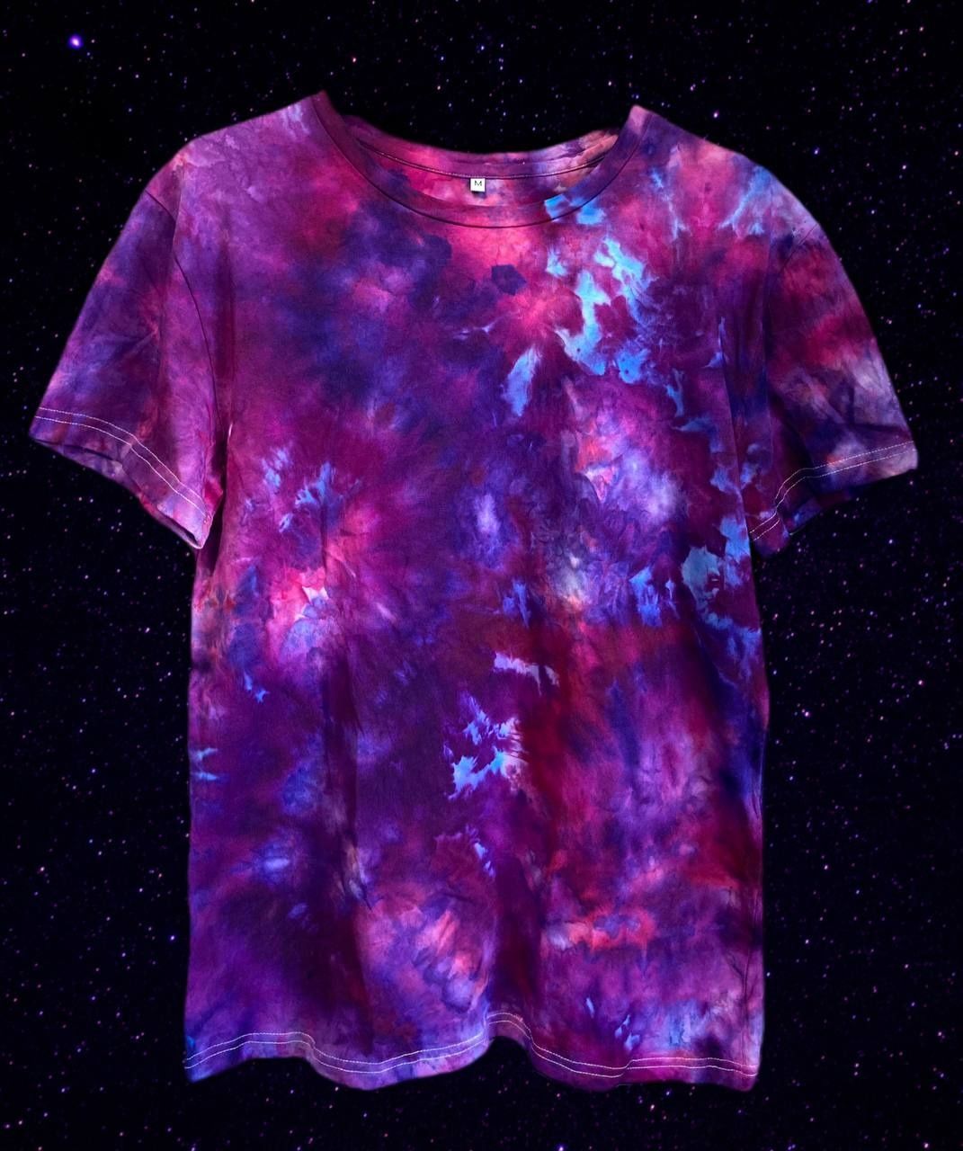 Футболка унисекс тай дай (tie dye) Space в интернет-магазине Ярмарка ...