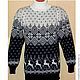 Sweater with deers knitted, Sweaters, Moscow,  Фото №1