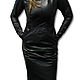 Leather Dress. Dresses. Lollypie - Modiste Cat. Online shopping on My Livemaster.  Фото №2
