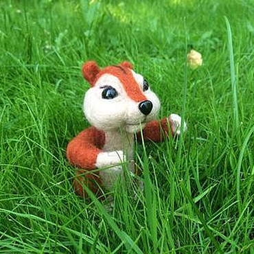 Куклы и игрушки ручной работы. Ярмарка Мастеров - ручная работа Бурундук Тими. Handmade.