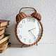 Настенные часы в форме будильника, Часы классические, Томск,  Фото №1