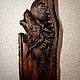 Волк панно деревянное резное из сибирского кедра, Панно, Кемерово,  Фото №1