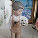 Винтаж: Nao Lladro статуэтка Мальчик с мячом фарфор Испания. Статуэтки винтажные. Commodele. Интернет-магазин Ярмарка Мастеров.  Фото №2