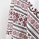 Mantel, toallas y delantal 'copos de nieve Rusos' oscuro. Tablecloths. Knitted cozy. Интернет-магазин Ярмарка Мастеров.  Фото №2