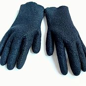 Аксессуары handmade. Livemaster - original item Gloves felted. Handmade.