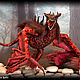 Order Red Dragon movable soft sculpture, art doll. Zlata's fantasy dolls. Livemaster. . Interior doll Фото №3