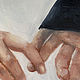 Order Touch, oil painting on canvas, hands, lovers, love. myfoxyart (MyFoxyArt). Livemaster. . Pictures Фото №3