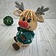 Fawn crocheted. Christmas deer. Stuffed Toys. Faith_in_toys. Online shopping on My Livemaster.  Фото №2