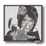 Материалы для творчества handmade. Livemaster - original item Patch on clothes anime Konan Akatsuki Manga chevron. Handmade.