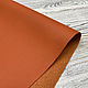 Заказать Elliot Russet Orange (1,3-1,5 мм), цв. Оранжевый, натуральная кожа. Prima Pelle (Марина). Ярмарка Мастеров. . Кожа Фото №3