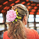 Заколка с большим цветком, Заколки, Владивосток,  Фото №1