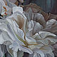 Painting 'White peonies' oil on canvas 70h100cm. Pictures. vestnikova. My Livemaster. Фото №5