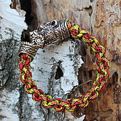 Украшения handmade. Livemaster - original item Paracord bracelet "Grizzly". Handmade.