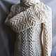 "Морская пена"- женский чистошерстяной свитер косами. Свитеры. IRINA GRUDKINA Handmade Knitwear. Ярмарка Мастеров.  Фото №11