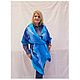 Order Stoles: woolen Blue Lagoon stole. Olgaorel57. Livemaster. . Wraps Фото №3