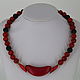 Order Choker necklace made of howlite and shungite stones ' Red and black. Magic box. Livemaster. . Chokers Фото №3