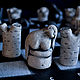 Шахматы  керамические ручной работы "Русский Лес". Шахматы. Fortochka ceramica. Ярмарка Мастеров.  Фото №5
