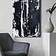 Black abstract acrylic, Pictures, ,  Фото №1
