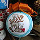 Christmas ball 'Reindeer' (collectible), Christmas decorations, Nizhny Novgorod,  Фото №1