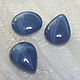 Pair of star sapphires. Cabochons. Gemlab. My Livemaster. Фото №4