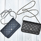 Сумки и аксессуары handmade. Livemaster - original item Classic evening clutch bag, made of genuine leather!. Handmade.