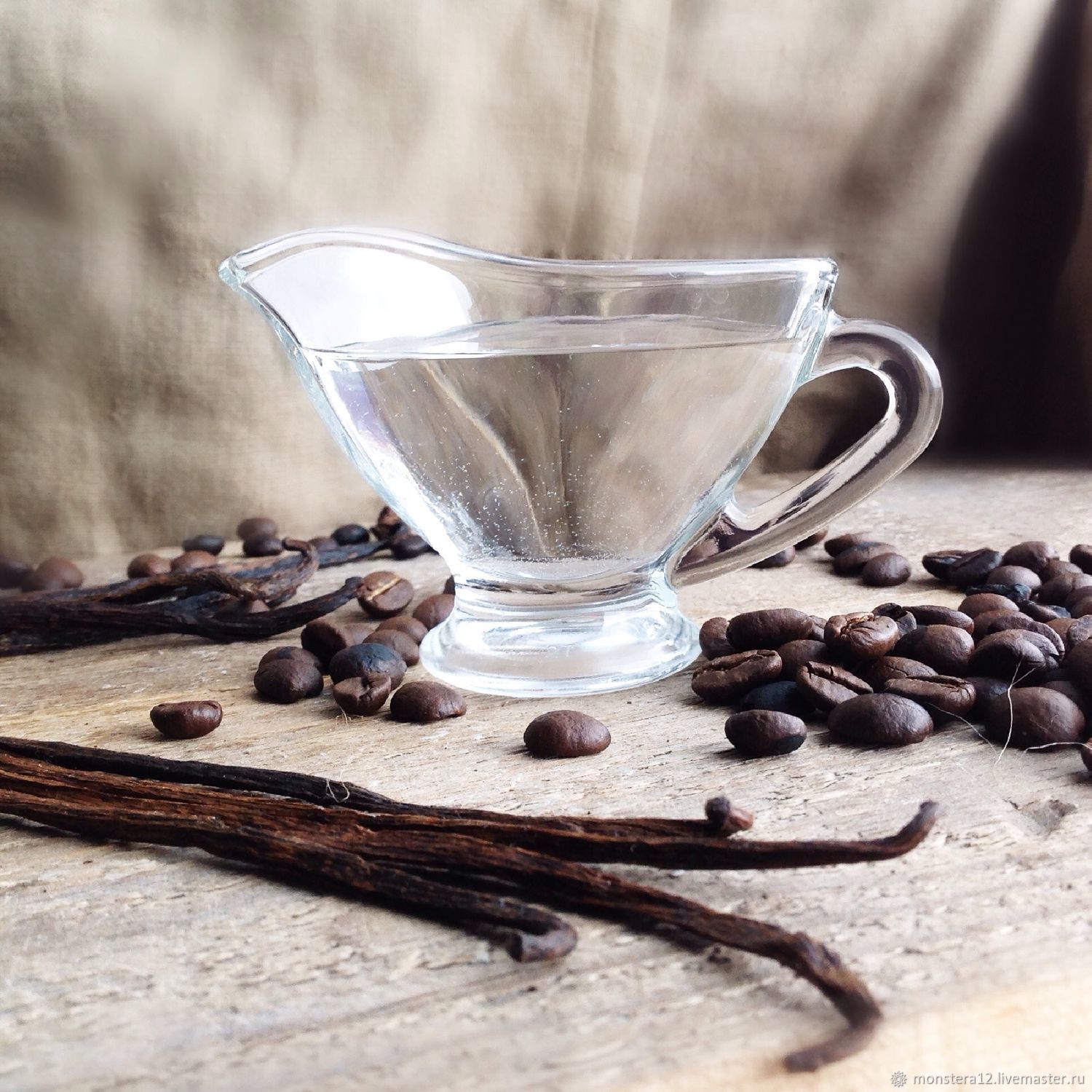 Гидролат "Кофе и Ваниль" натуральный тоник, ручная работа