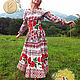 Dress Yarinushka. Folk dresses. Fehustyle Northern Gods Magic (slavartel). Online shopping on My Livemaster.  Фото №2