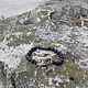 Bracelet made of lava - the Crows of Odin. Bead bracelet. Mint Tiger (MintTiger). My Livemaster. Фото №4