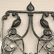 Wrought iron grille for door. Door. Forged Art. My Livemaster. Фото №4