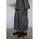 Заказать Брюки унисекс из крапивной ткани Nettle Twill Baker Pant Garment Dyed. VÄN Studio. Ярмарка Мастеров. . Брюки Фото №3